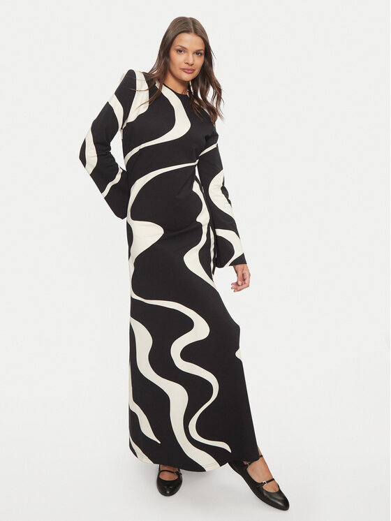 Undress Code Undress Code Haljina za svaki dan Paloma 755 Crna Regular Fit