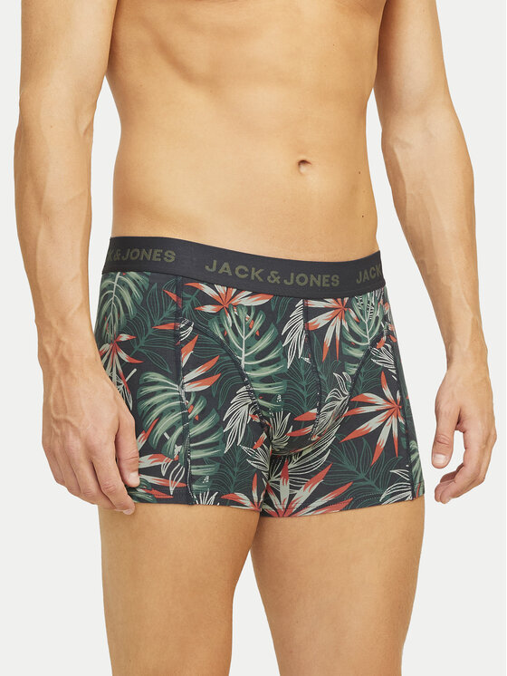 Jack&Jones Jack&Jones Набір з 3 пар боксерів Loui 12267052 Зелений