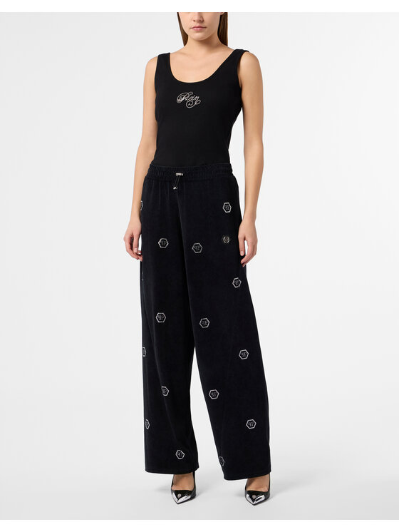 PHILIPP PLEIN PHILIPP PLEIN Spodnie dresowe 29897 Czarny Jogger Fit