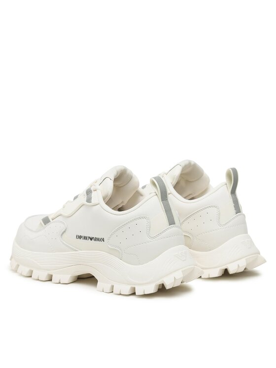 Emporio Armani Emporio Armani Снікерcи X4C637 XN943 Q756 Écru
