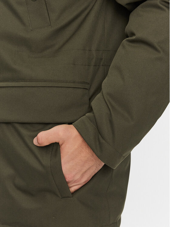 Geox Geox Зимно яке Norwolk M3628F T2951F 3415 Зелен Regular Fit