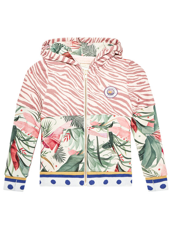 Felpa Zippa Multicolore Regular Fit