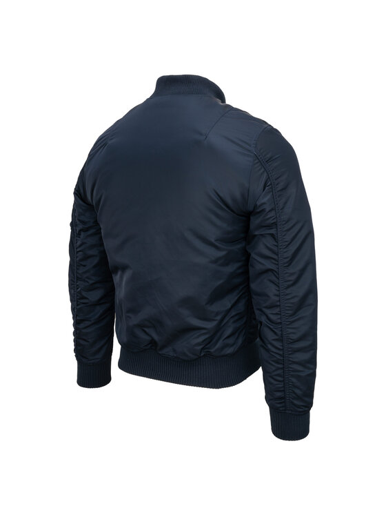 Alpha Industries Alpha Industries Kurtka bomber AI.166107-07-5XL Granatowy Slim Fit