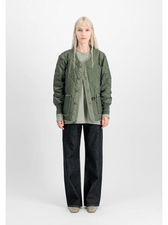 Alpha Industries Alpha Industries Kurtka outdoor ALS Liner Heritage Field Jacket Zielony Core Fit