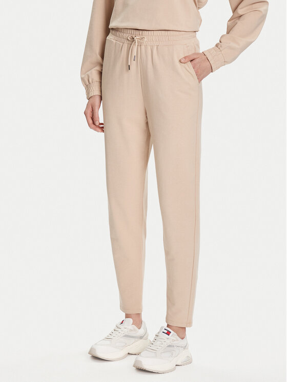 EA7 Emporio Armani EA7 Emporio Armani Tepláková souprava 7W000687 AF12502 U1046 Béžová Regular Fit