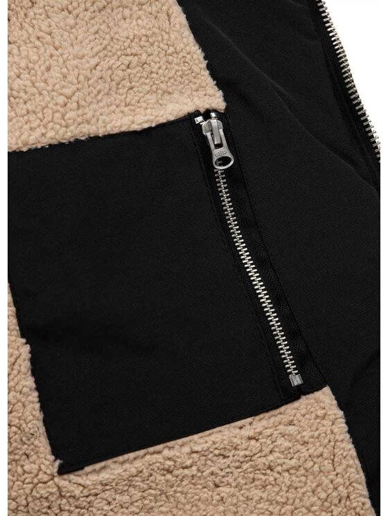 PITBULL PITBULL Kurtka zimowa ELKWOOD III Czarny Regular Fit