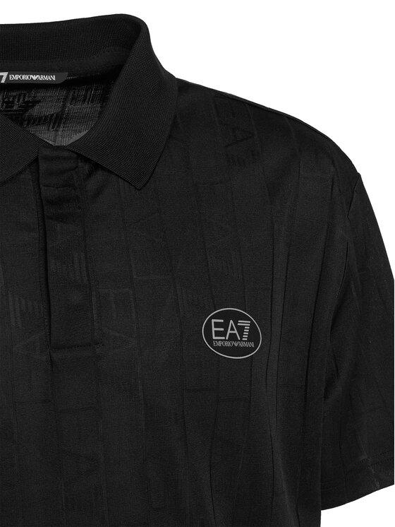 EA7 Emporio Armani EA7 Emporio Armani Polo 7M001287 AF22277 Czarny Regular Fit