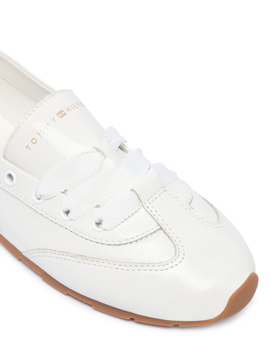 Tommy Hilfiger Tommy Hilfiger Balerīnas Bella Ballet Sneaker FW0FW09449 Balts