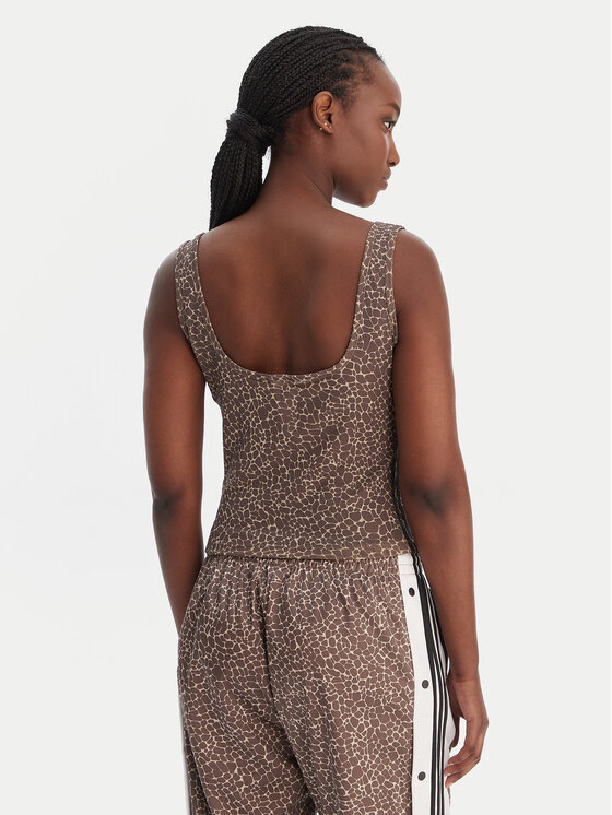 adidas adidas Τοπ KD8822 Μπεζ Slim Fit