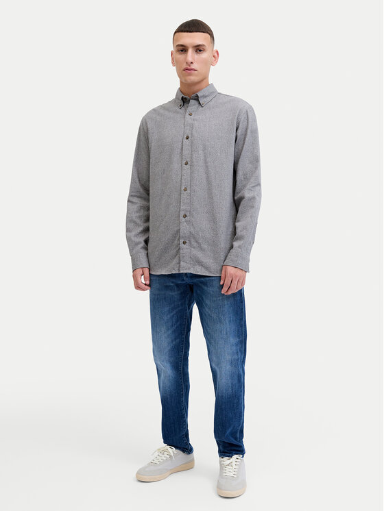 Jack & Jones Jack & Jones Set de cămăși﻿ Blubarkley 12294328 Gri Regular Fit