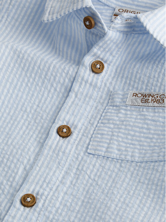 Original Marines Original Marines Сорочка DDP0287NM Блакитний Regular Fit