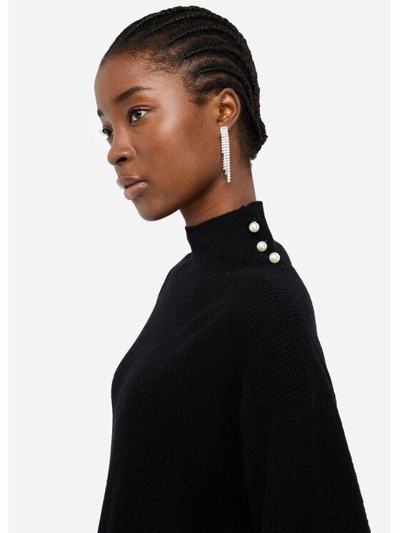 Liu Jo Liu Jo Maglione CF5424MS01922222 Nero Regular Fit