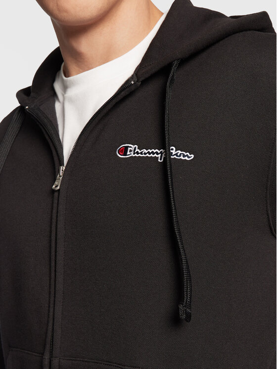 Felpa Script Logo Embroidery 217864 Nero Regular