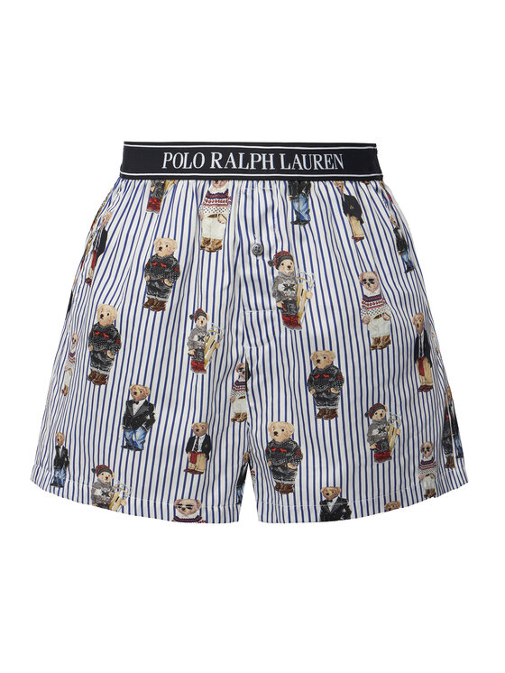 Polo Ralph Lauren Polo Ralph Lauren Pyžamové šortky 4P0119 Světle modrá Relaxed Fit