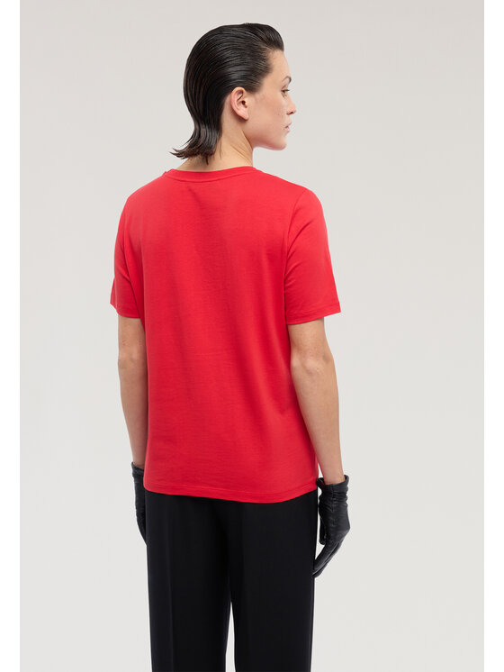 Trussardi Trussardi T-shirt G1336000245N016 Rosso Regular Fit