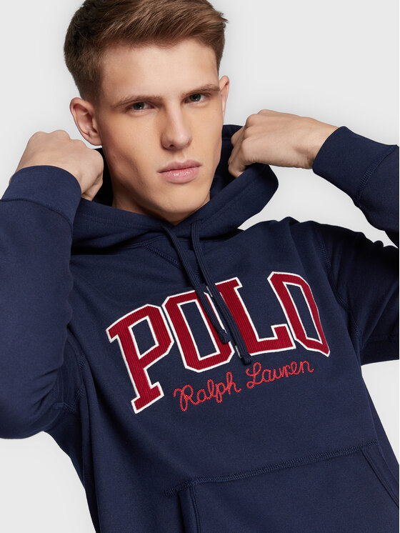 Polo Ralph Lauren Polo Ralph Lauren Majica dugih rukava 710878613002 Tamnoplava Regular Fit