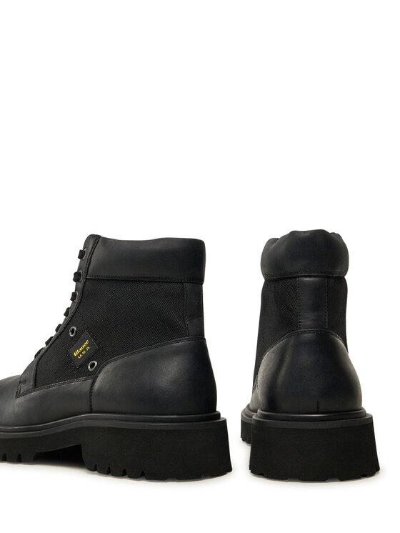 Blauer Blauer Bakancs F4BUXTON03/LEA Fekete