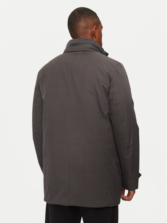 Geox Geox Zimní bunda Dolomia M4620M T3162 F9821 Šedá Regular Fit