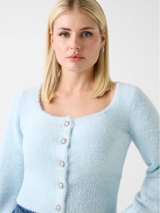 Guess Guess Svetr 180349 Modrá Classic Fit