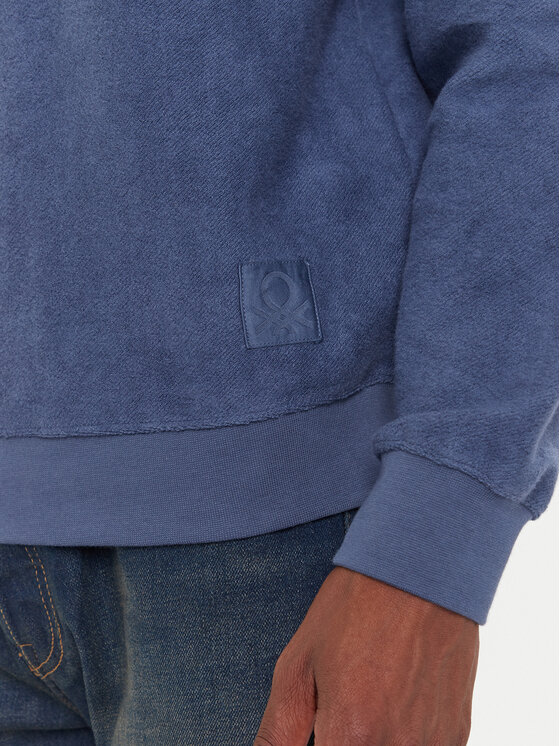 United Colors Of Benetton United Colors Of Benetton Jopa 3NMEU109T Mornarsko modra Regular Fit