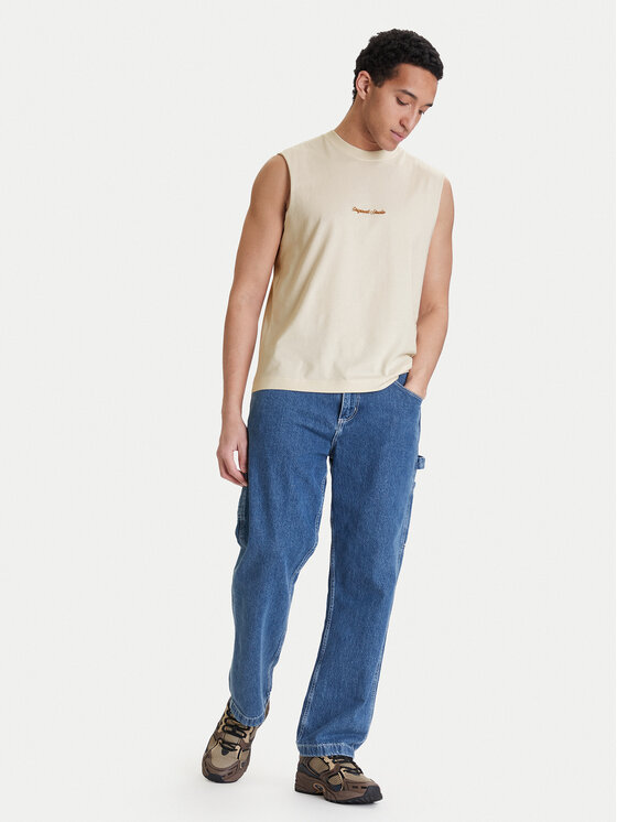 Jack & Jones Jack & Jones Tank top Norrebro Emb 12292009 Ekrüüvärv Regular Fit