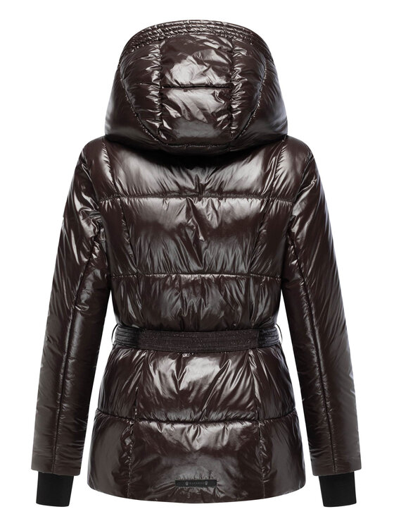 Navahoo Navahoo Kurtka zimowa Eisglanz Brązowy Regular Fit