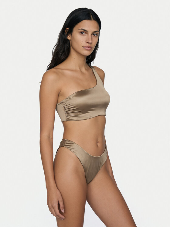 Calvin Klein Swimwear Calvin Klein Swimwear Μπικίνι πάνω μέρος LV00Q61114 Καφέ
