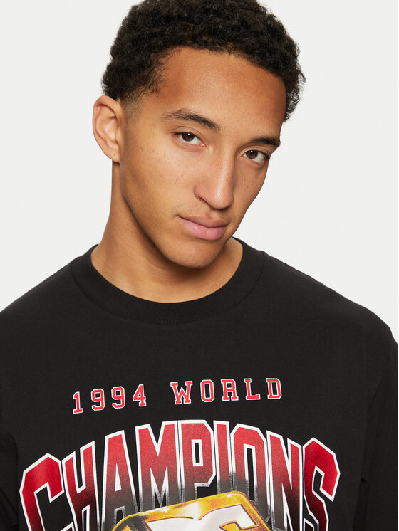 DC Shoes DC Shoes T-Shirt Champion Ring ADYZT05430 Μαύρο Standard Fit