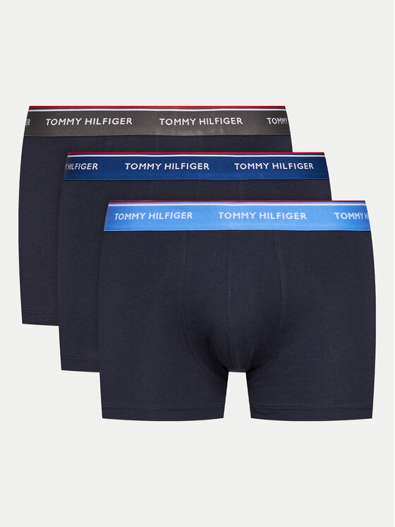 Tommy Hilfiger Tommy Hilfiger Set od 3 para bokserica UM0UM01642 Tamnoplava
