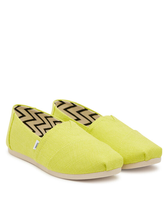 Toms Toms Poolsaapad Alpargata Classic 10021937 Roheline