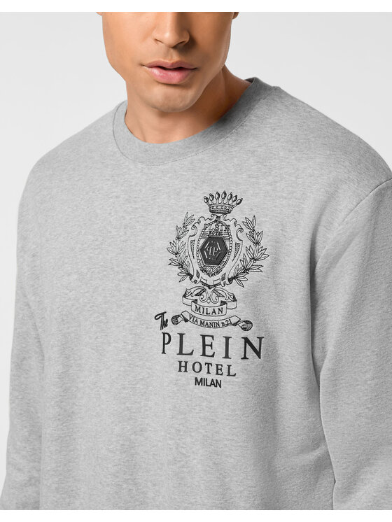 PHILIPP PLEIN PHILIPP PLEIN Bluza 25961 Beżowy Regular Fit