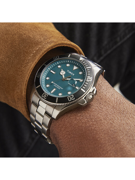 Timex Timex Ρολόι TW2V91900 Ασημί