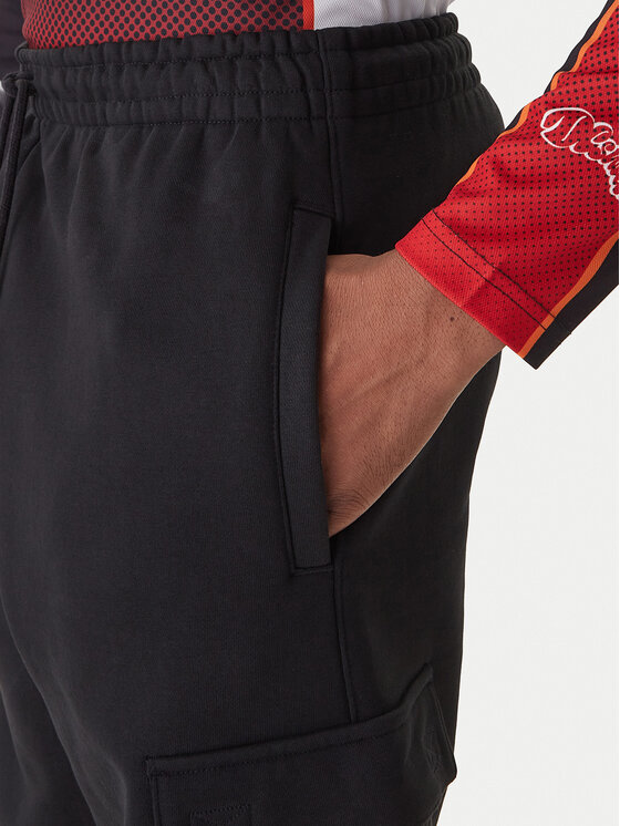 DC DC Sportinės kelnės EDYFB03094 Juoda Regular Fit
