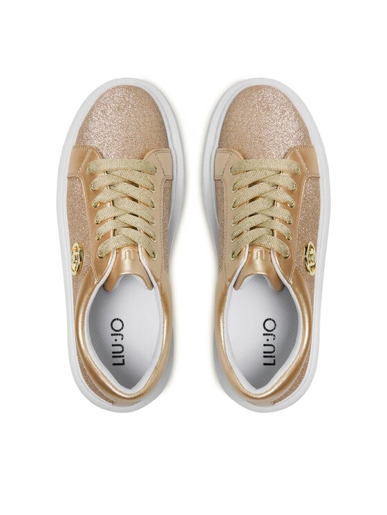 Liu Jo Liu Jo Sneakersy Kylie 616 4F3321 TX007 D Złoty