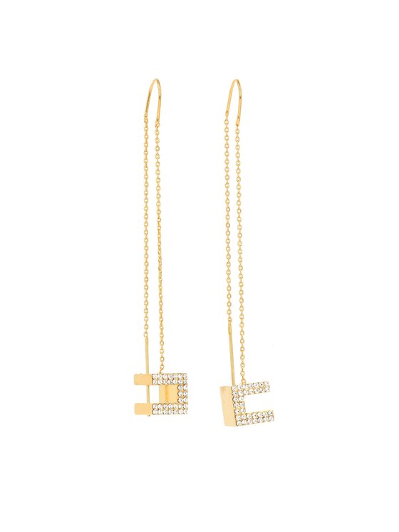 Elisabetta Franchi Náušnice OR-35A-41E2-V220 Zlatá