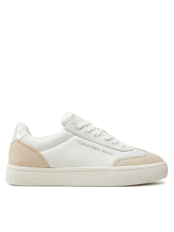 Sneakers Calvin Klein Jeans Classic Cupsole Low Mix Indc YW0YW01389 White/Creamy White 0K8