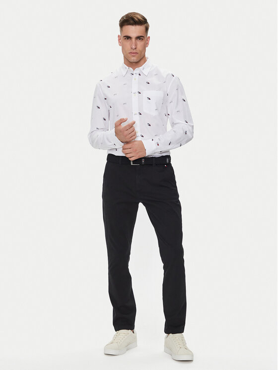 Tommy Jeans Tommy Jeans Camicia Critter DM0DM19521 Bianco Regular Fit