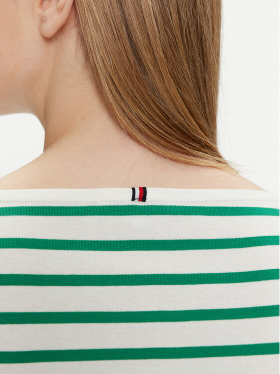 Tommy Hilfiger Tommy Hilfiger Bluza New Cody WW0WW40589 Zelena Slim Fit