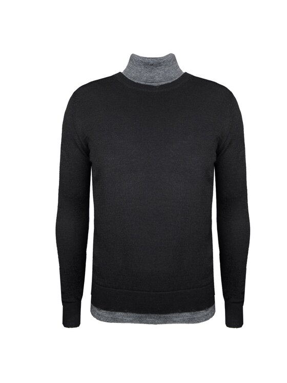 Xagon Xagon Sweter A180881J91211 Czarny Regular Fit