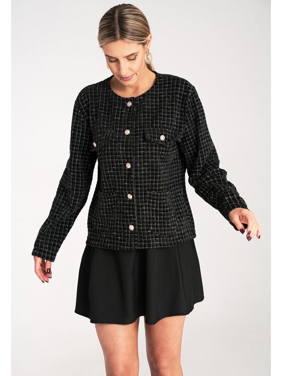 FIGL FIGL Marynarka M1150 Czarny Regular Fit