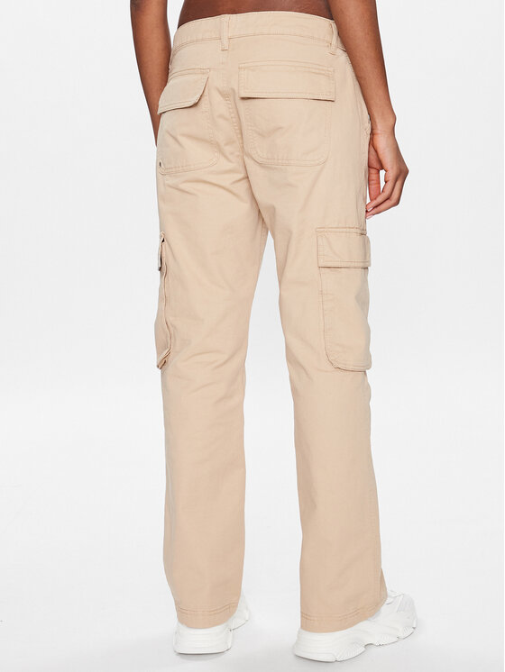 Gina Tricot Gina Tricot Джинси Cargo 18418 Бежевий Regular Fit