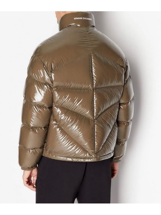 Armani Exchange Armani Exchange Zimní bunda 6RZBL3 ZN2RZ 1784 Khaki Regular Fit