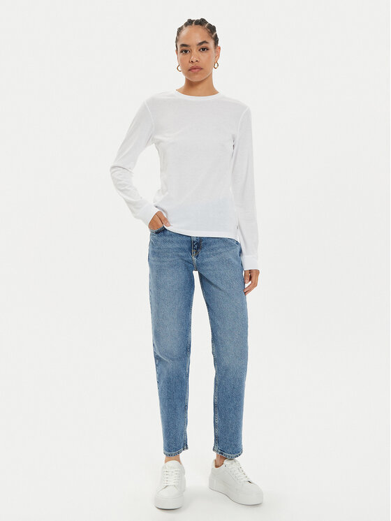 Lee Lee Jeansy Carol 112354457 Niebieski Straight Fit