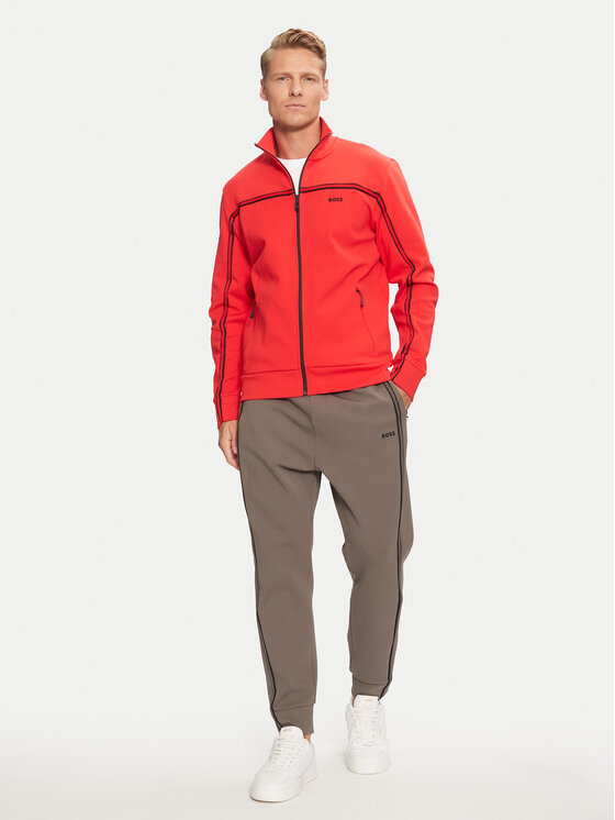 BOSS Boss Džemperis Skaz 1 50523896 Raudona Regular Fit