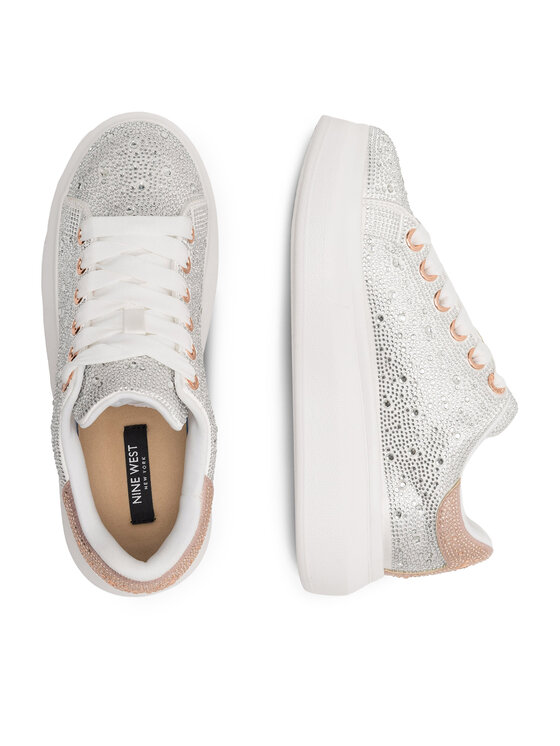 Nine West Nine West Sneakersy NURIYA NW-23-001 Bílá