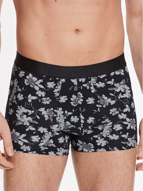 HOM Boxerky 402405 Čierna