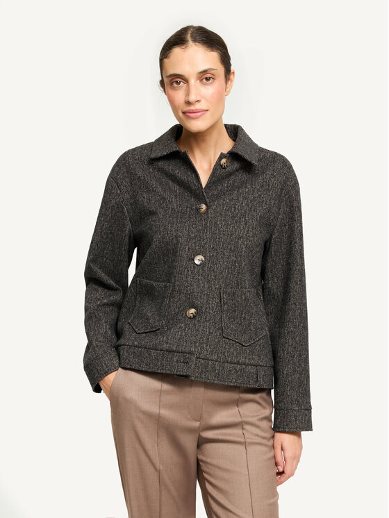 KMX KMX Marynarka 108220005 Brązowy Straight Fit