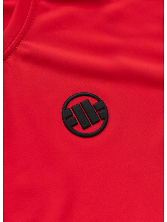 PITBULL PITBULL Legginsy RUNWAY Czerwony Regular Fit