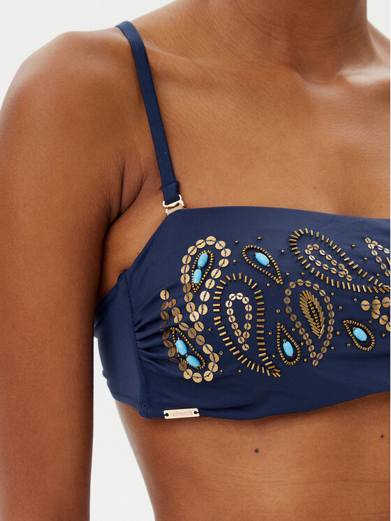 Selmark Selmark Bikini partea de sus BN223 Bleumarin