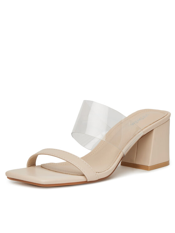 DeeZee DeeZee Pantoletten R68-A Beige